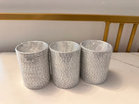 Metal Bangles Silver / White
