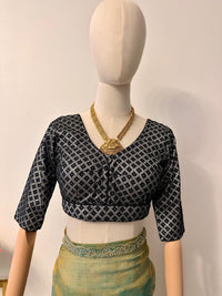 Party Wear Blouse Black 0226
