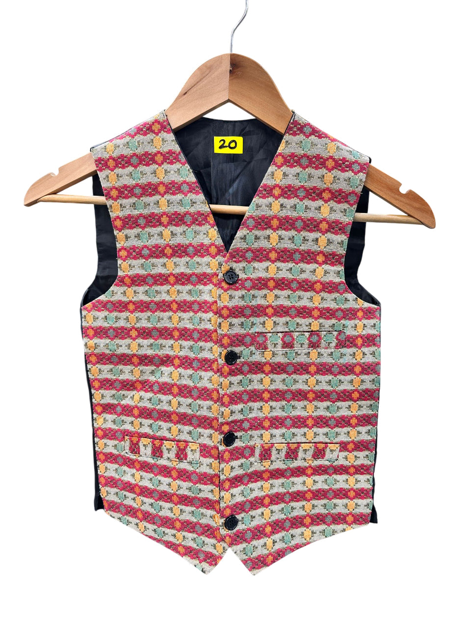 Dhaka Waistcoat 20 (6-8 Year)