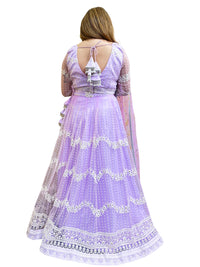 BG Lehenga Choli-Light Lavender