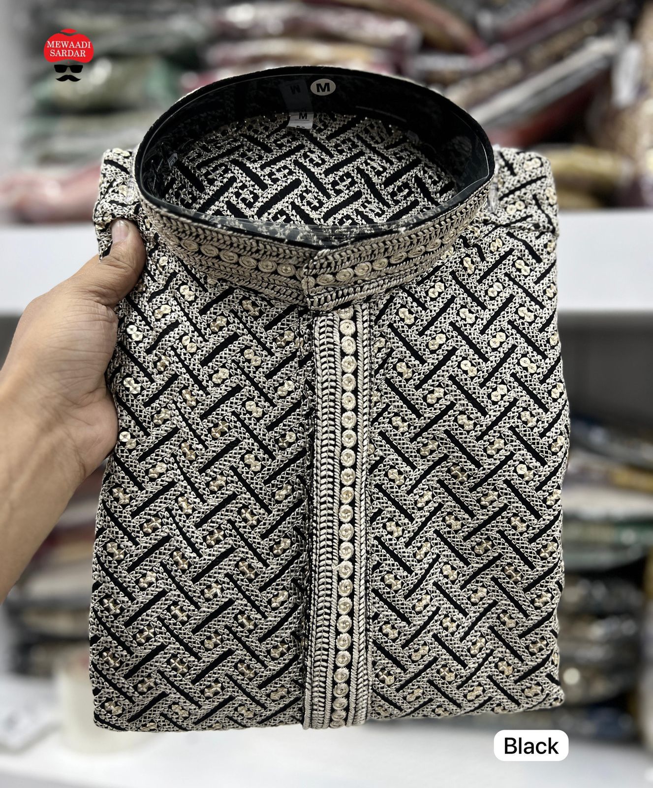 Boutique Finishing Premium Chikan Kari Kurta Large |4 Colors