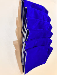 Boys Velvet Topi Blue