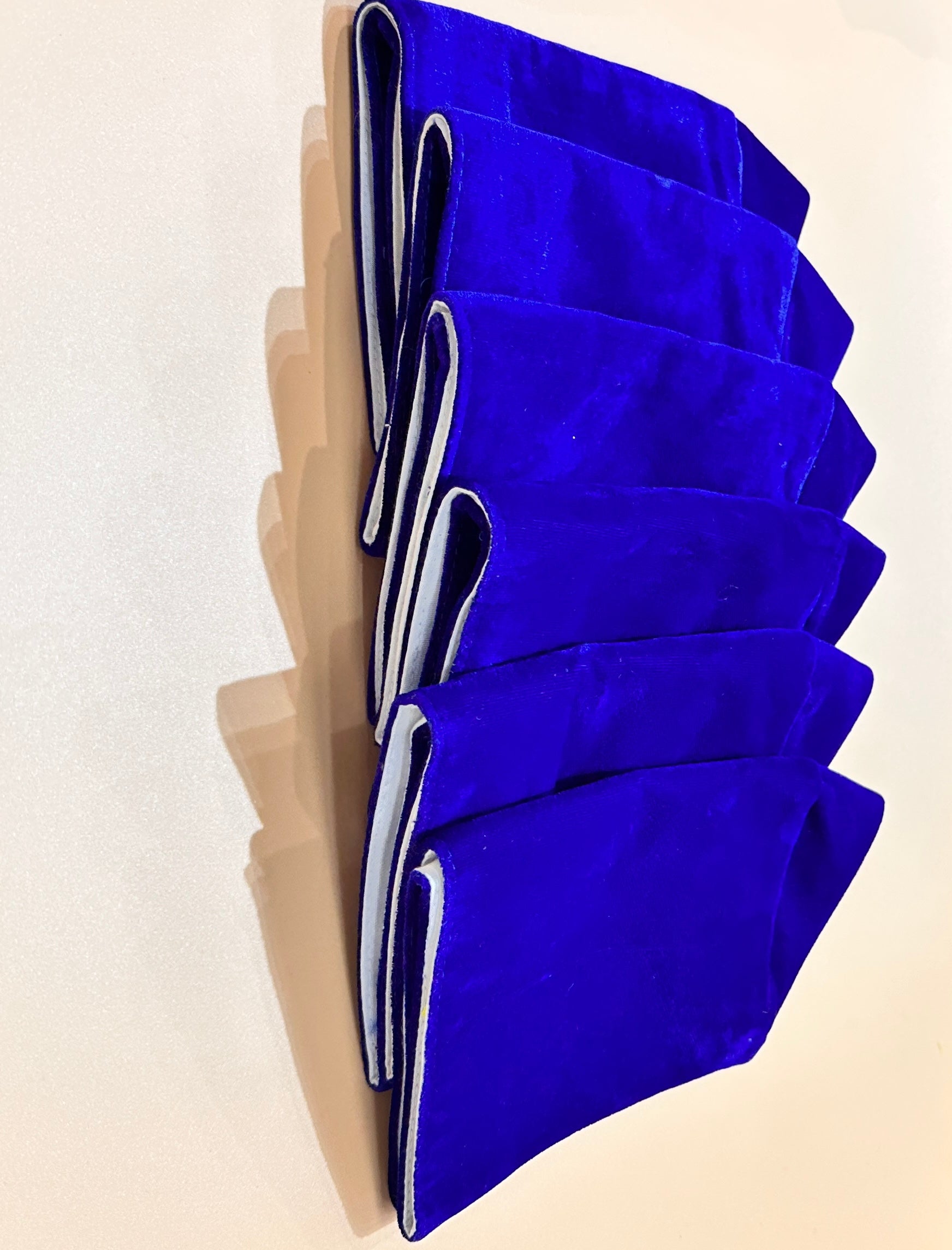 Boys Velvet Topi Blue