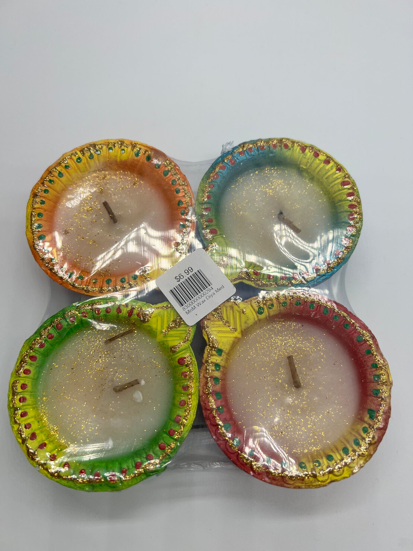 Diwali Special Designer Wax Diya Pack