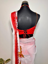 Premium Light Weight Chiffon Saree0826|5 colors