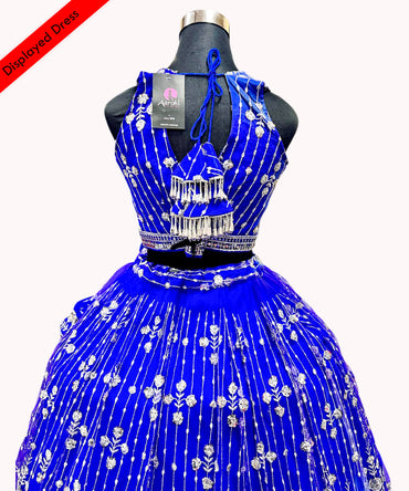 Lehenga Choli-Royal Blue