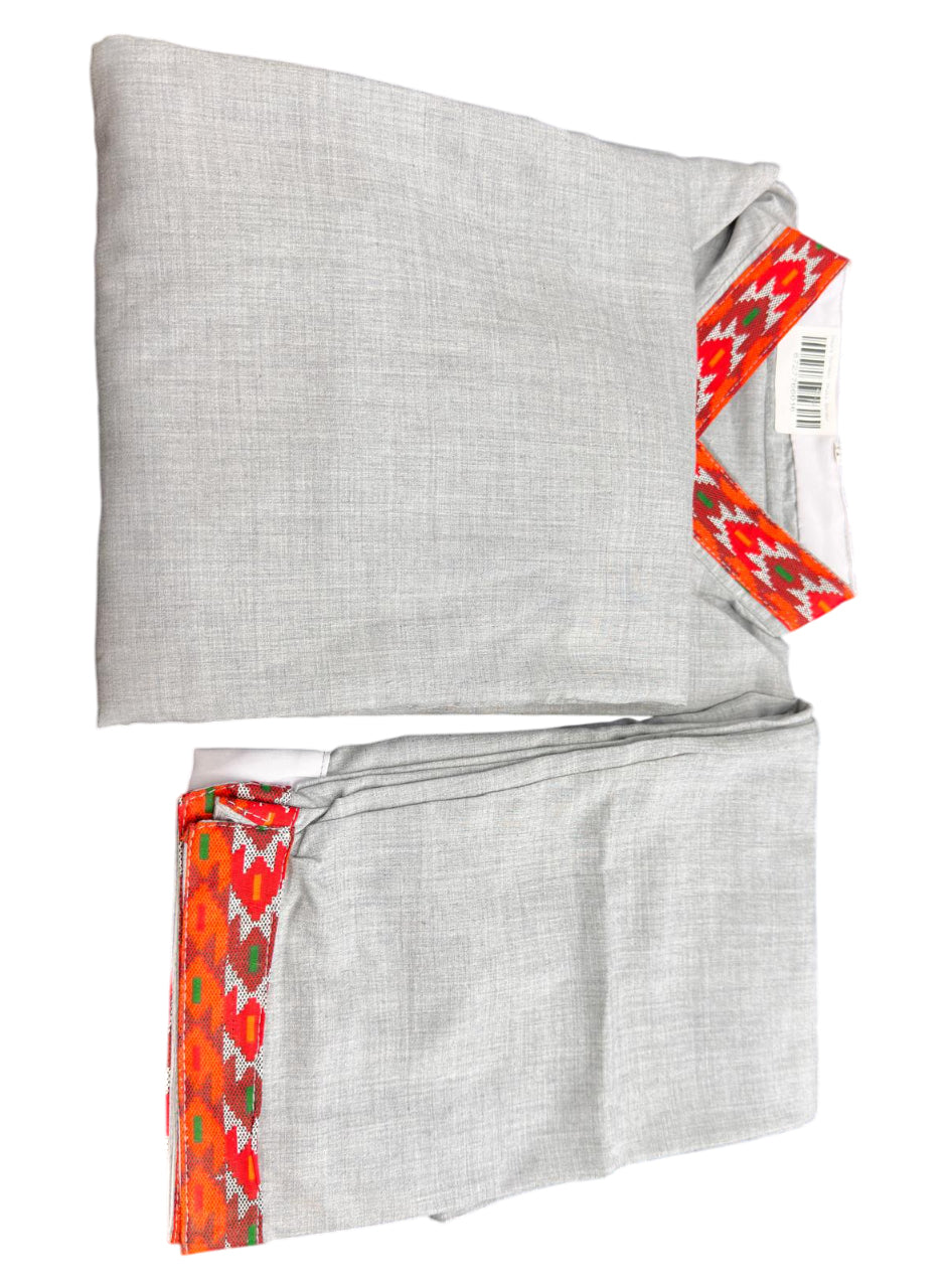 Daura Suruwal Premium Dhaka Border 4(XL-2XL)