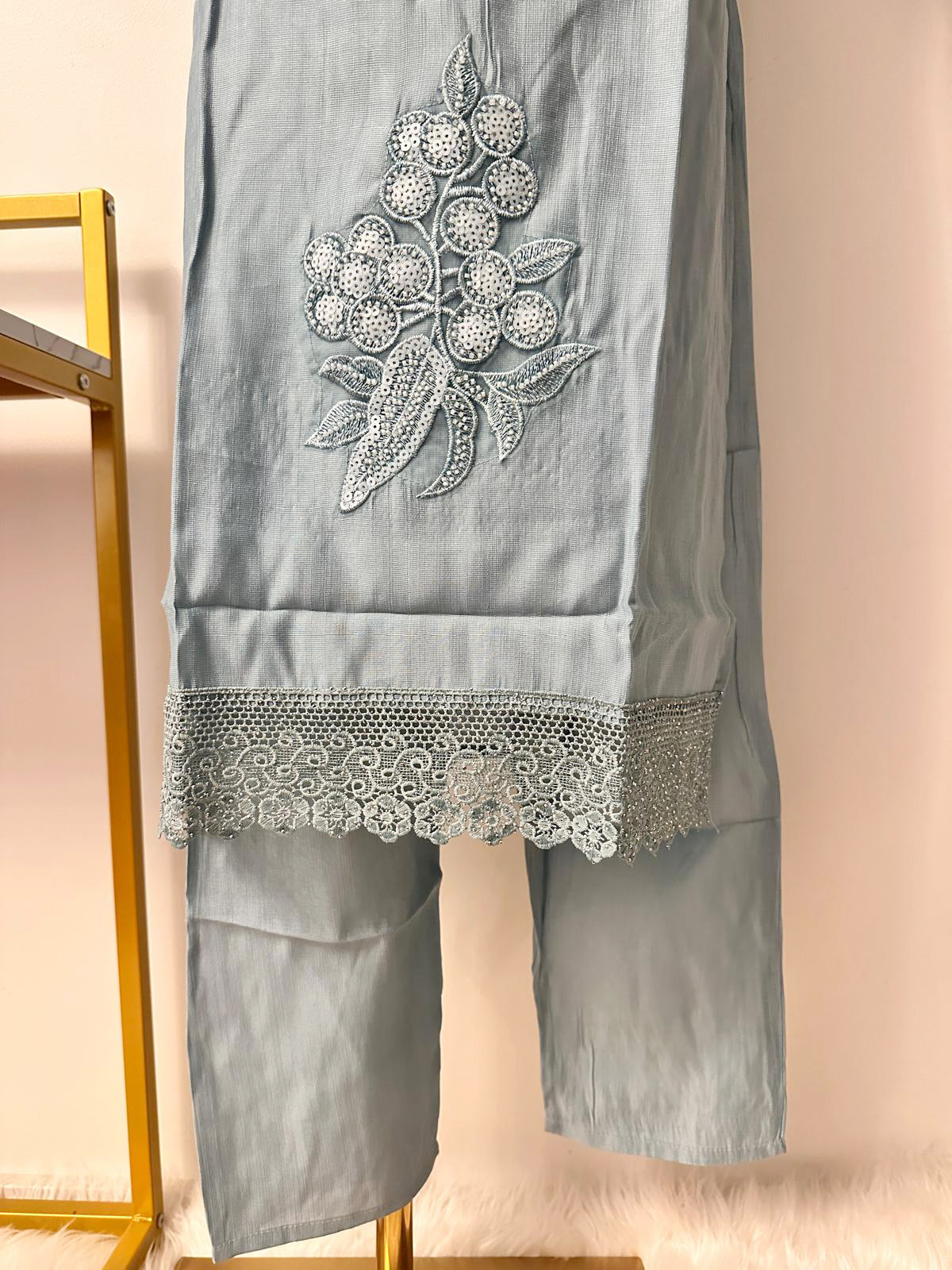 3 Pc Kurtha Suit 38-44 | 2 Colors