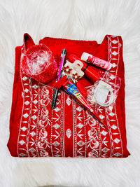 Teej Gift Kurtha Set
