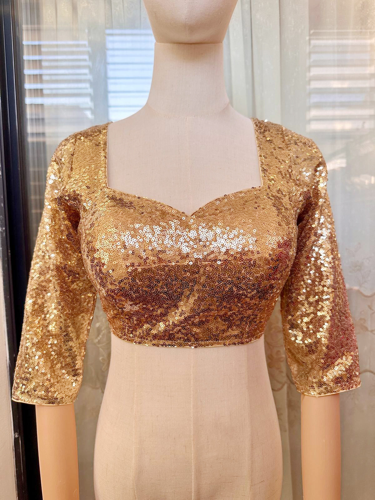 Party Wear Designer Blouse Golden TS 36-38