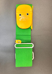 Daura Belt Leather Waist Up to 50" Green