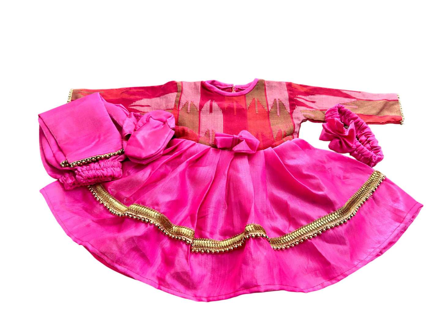 Nani Pasni Set Dhaka Set | 3 Colors