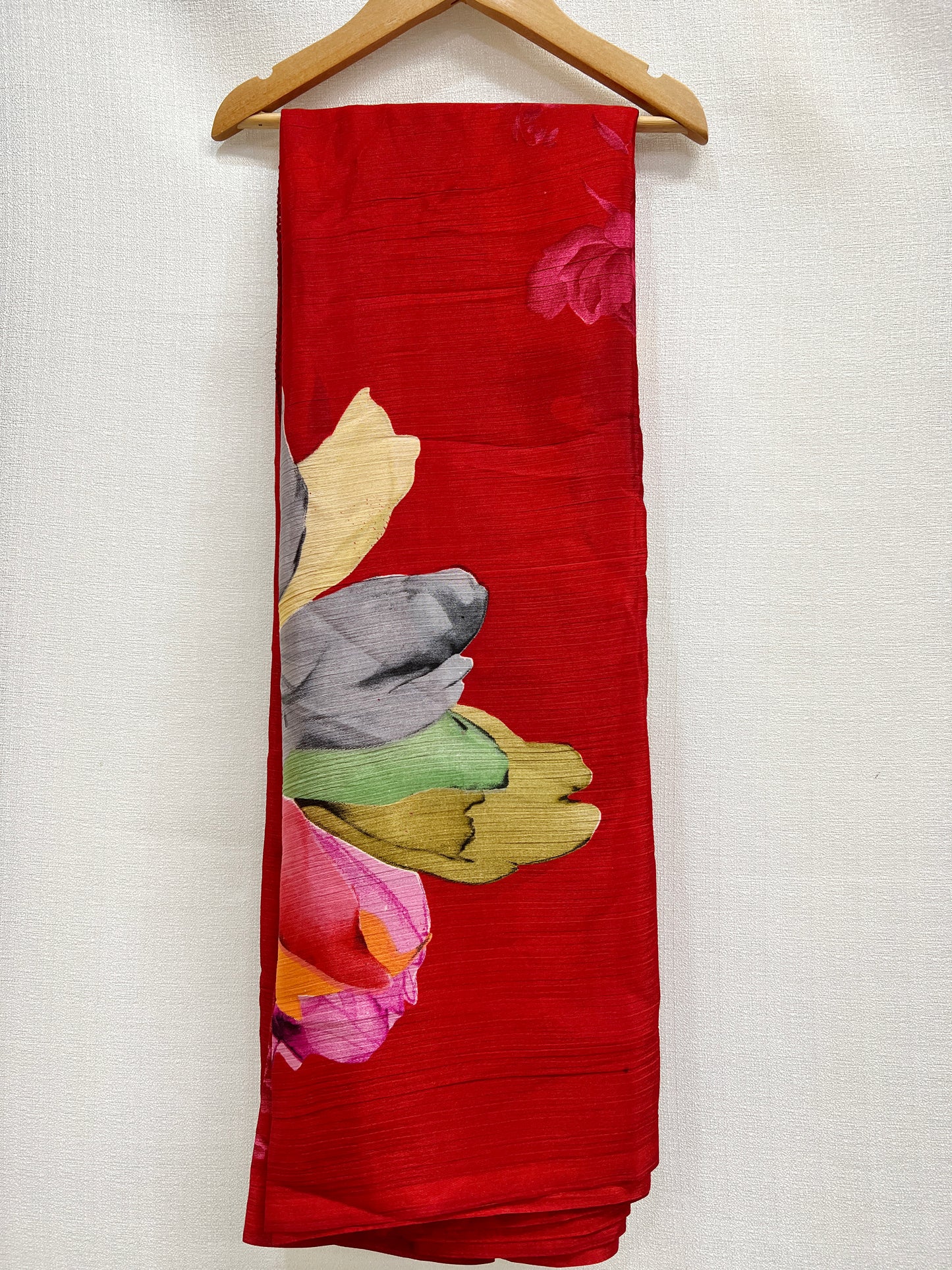 Trending Silk Saree Pico-Falls Done