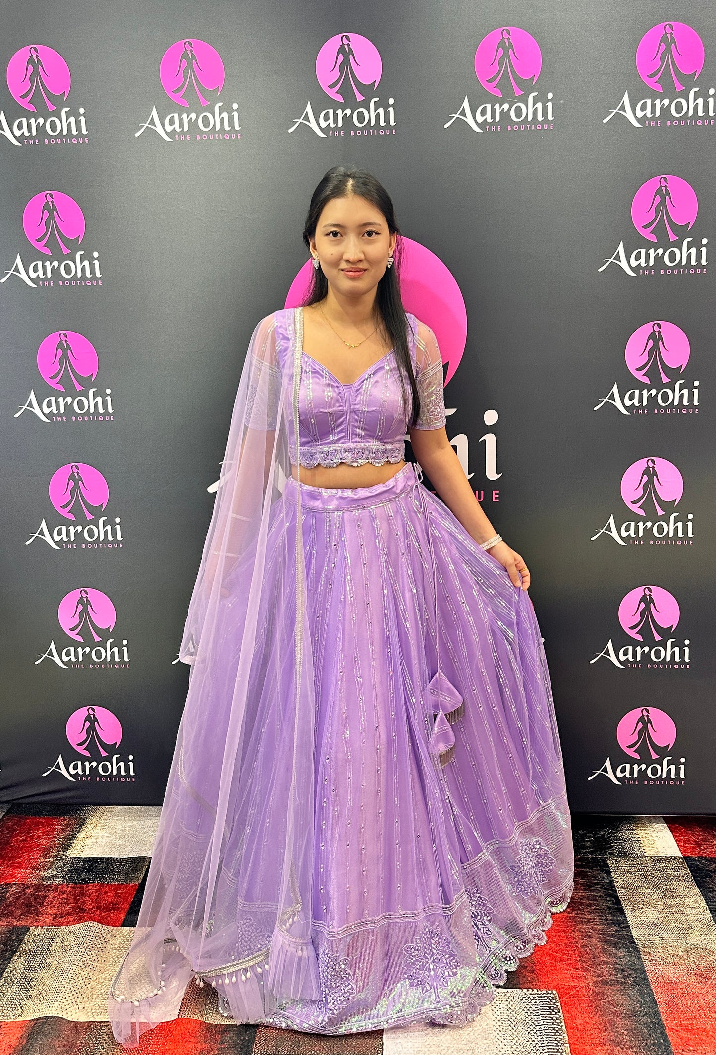 Lavender Lehenga Choli 36-38