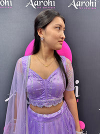 Lavender Lehenga Choli 36-38