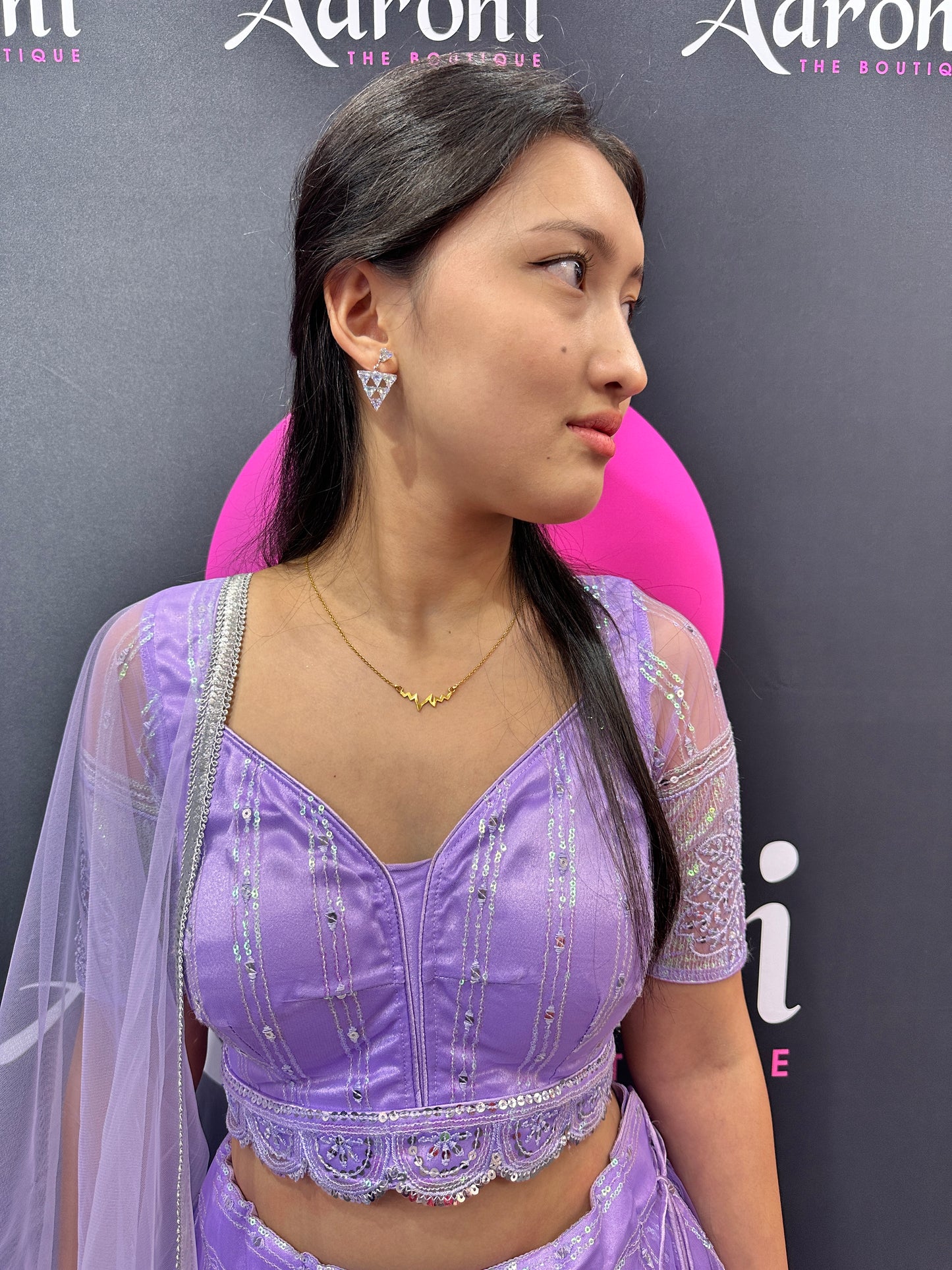 Lavender Lehenga Choli 36-38