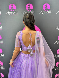 Lavender Lehenga Choli 36-38