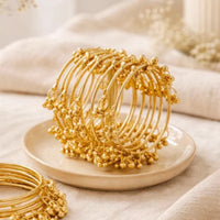 Beautiful Kashmiri Bangle-Golden
