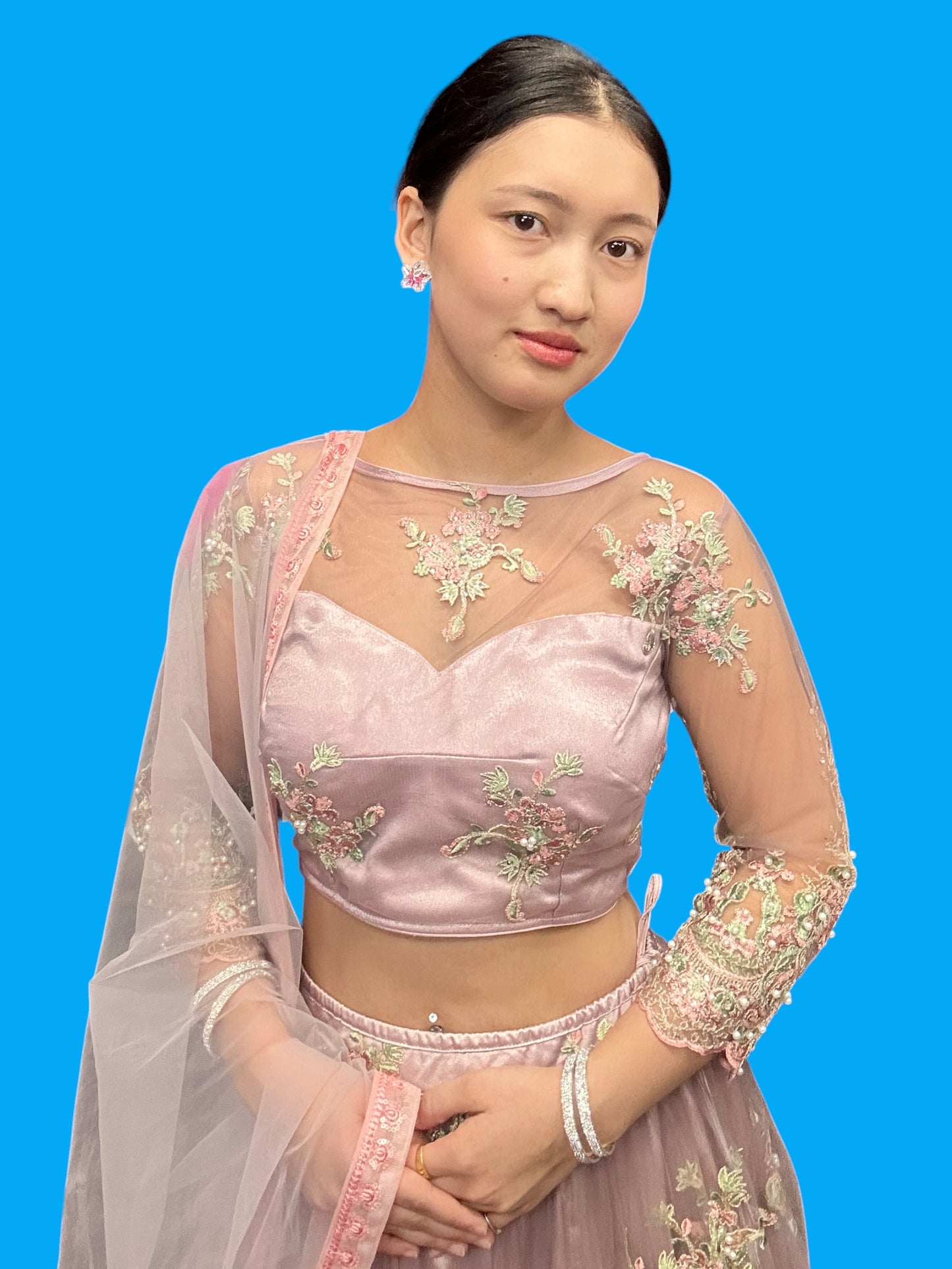 Lehenga Choli-BPink