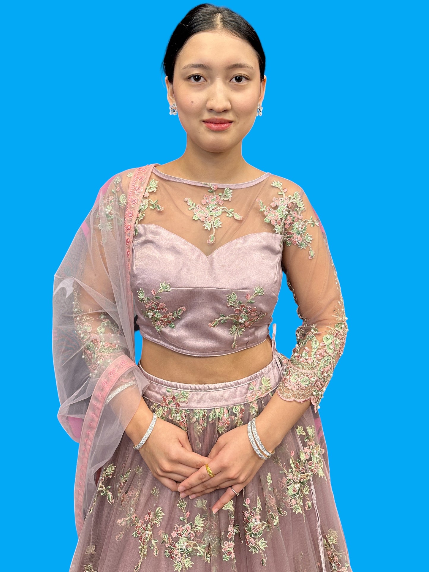 Lehenga Choli-BPink