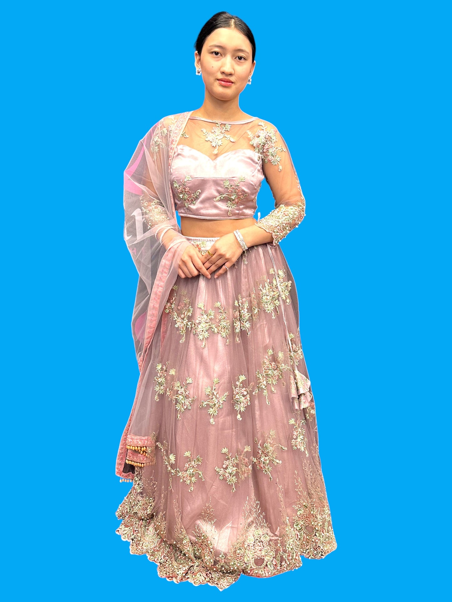Lehenga Choli-BPink