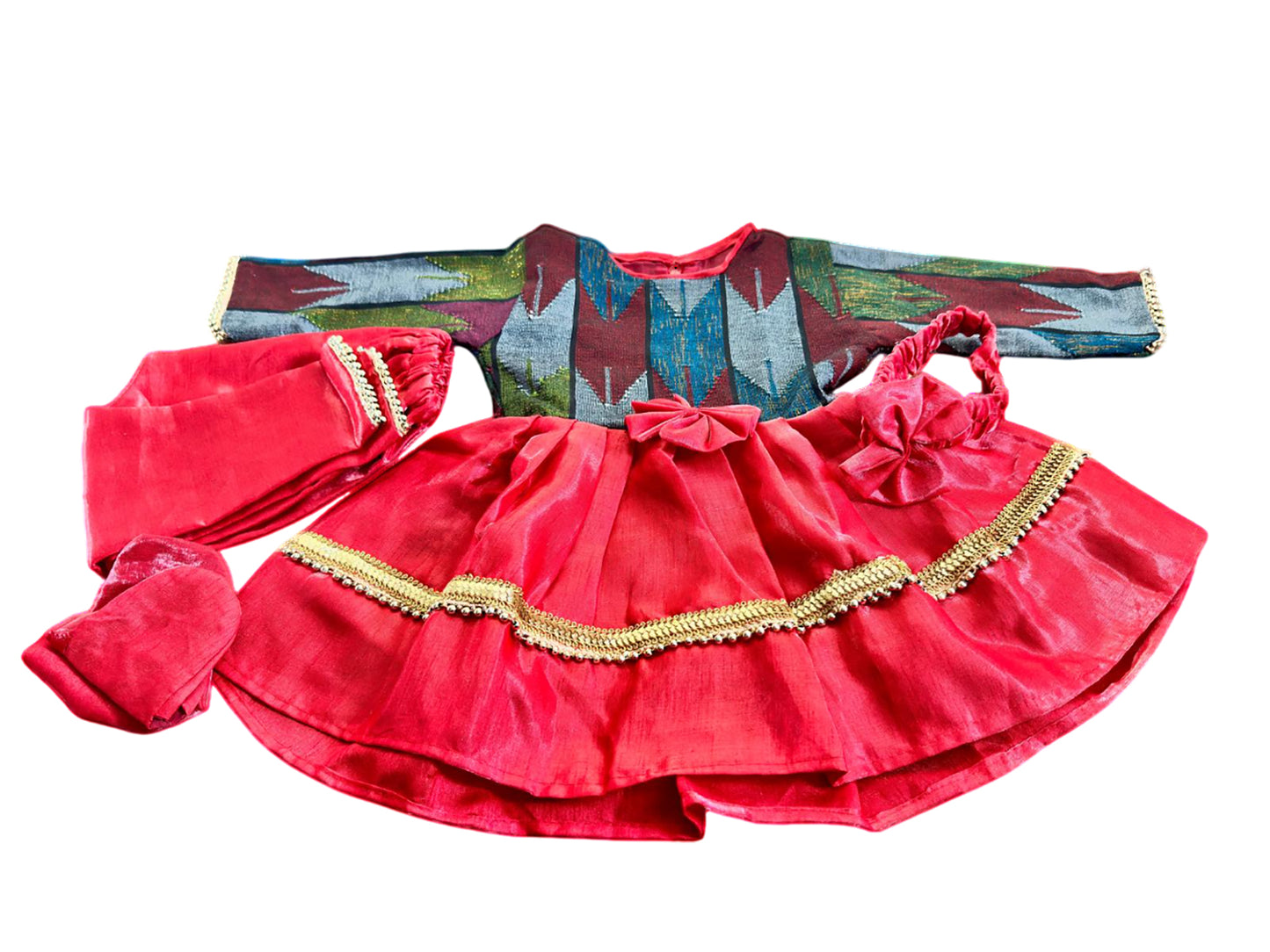 Nani Pasni Set Dhaka Set | 3 Colors