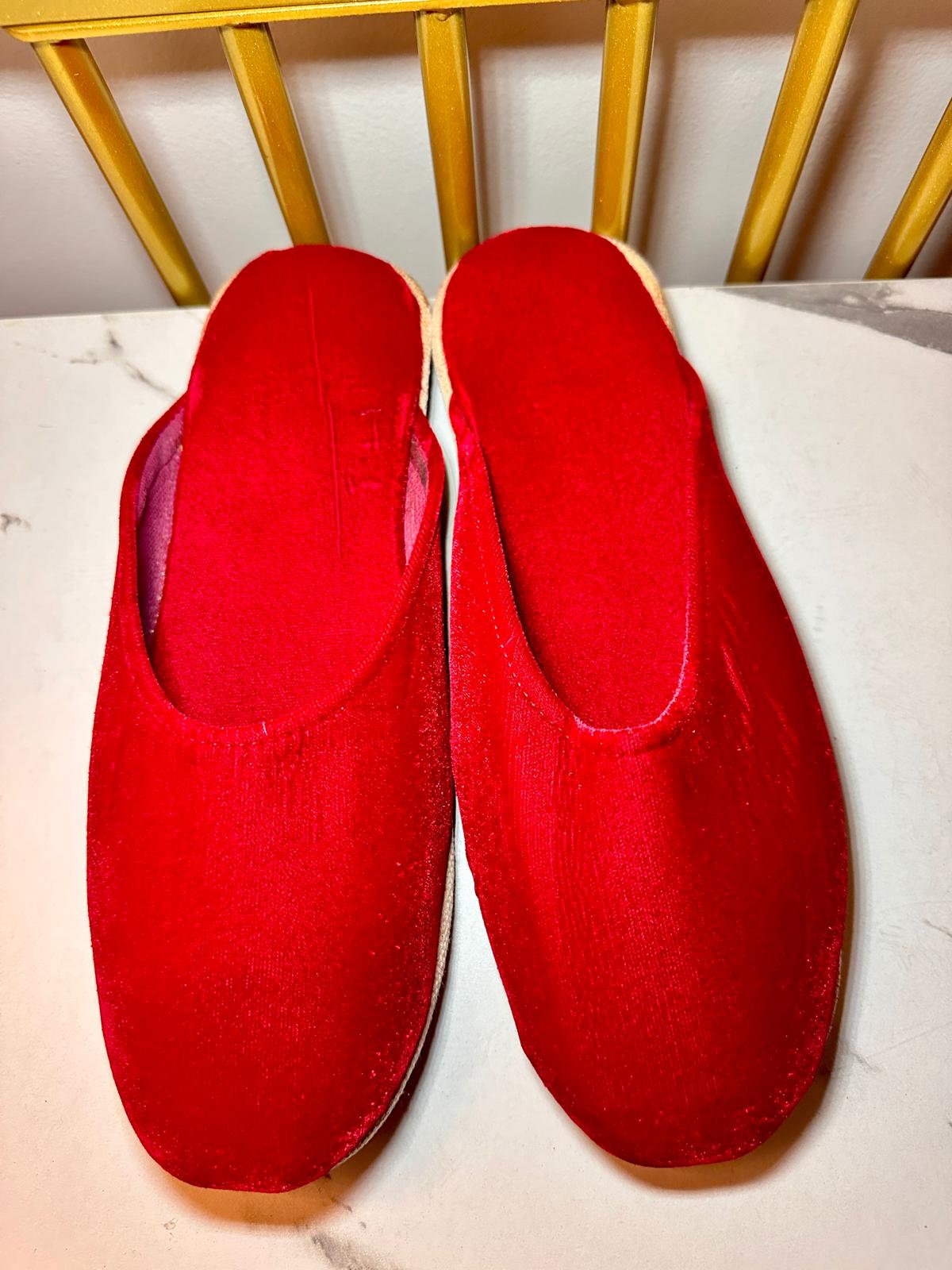 Nepali Hand Made Premium Velvet Unisex Shoe For Festival, Party-Function & Cultural Wear