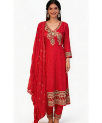 New Arrival Forever Hits Premium 3 Pc Party Wear Anarkali Suit Size 38 Fit for 36-38