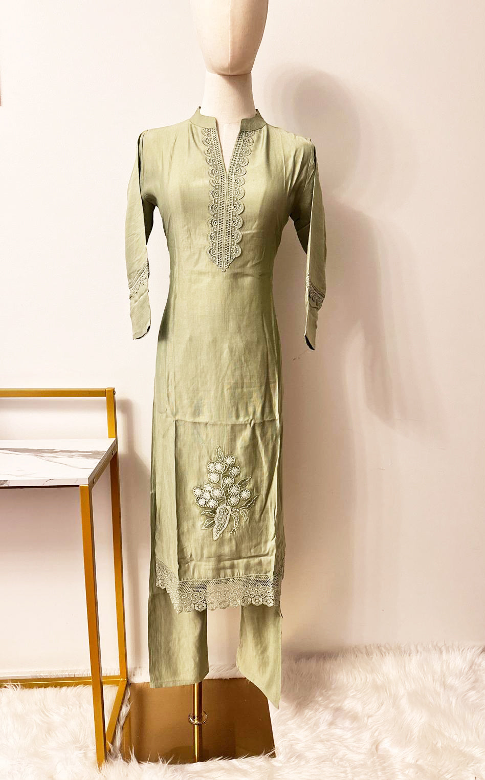 3 Pc Kurtha Suit 38-44 | 2 Colors