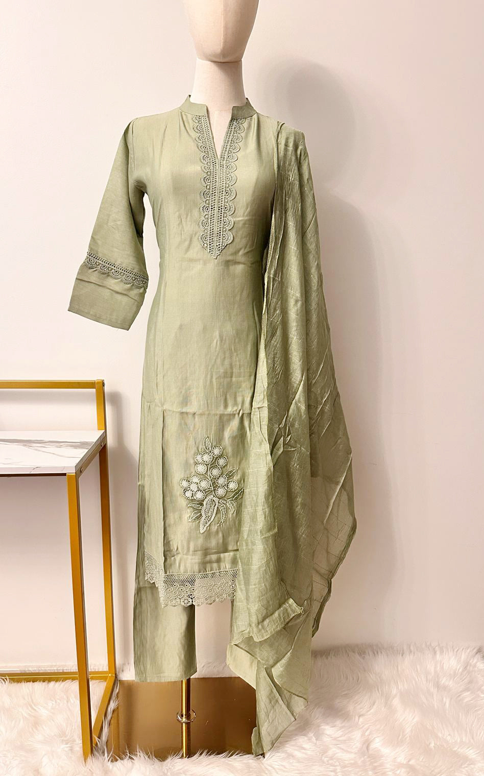 3 Pc Kurtha Suit 38-44 | 2 Colors