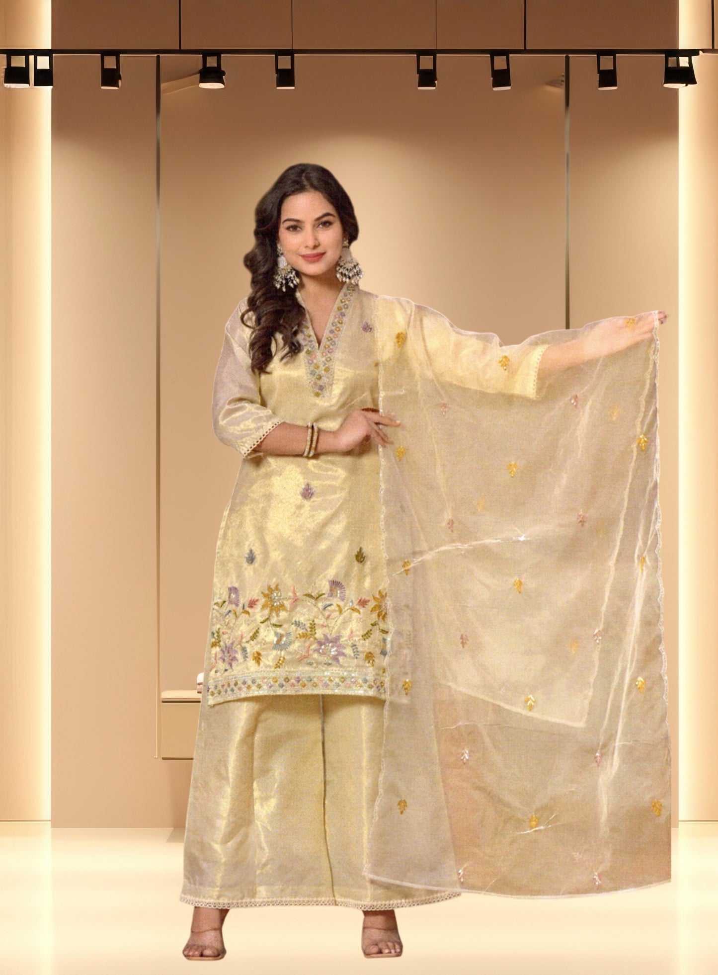New Arrival Boutique Style Plazoo Kurtha Set M-2XL