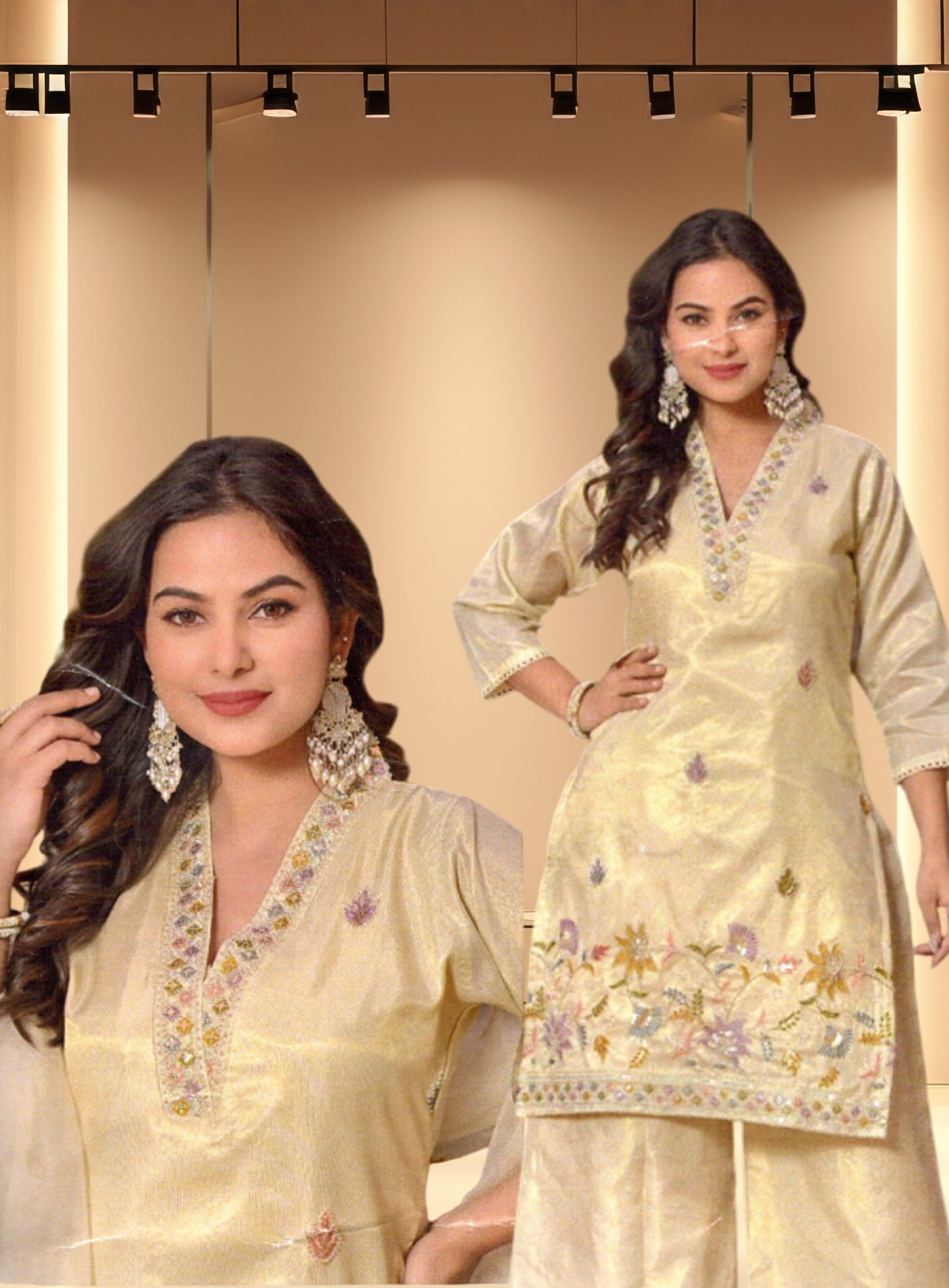 New Arrival Boutique Style Plazoo Kurtha Set M-2XL
