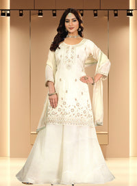 New Arrival Boutique Style Chinon Sharara Suit M-2XL