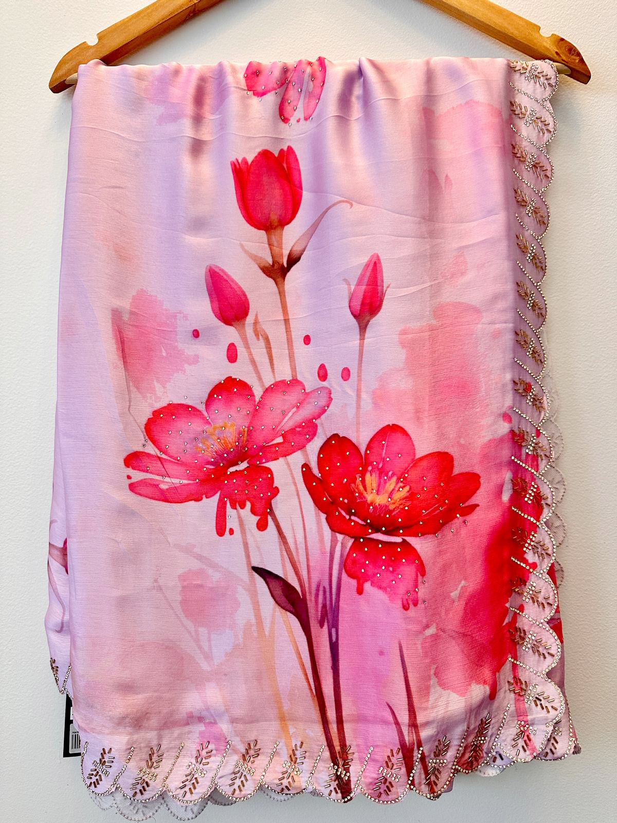 Trending Premium Party Wear Patch Work Silk Saree