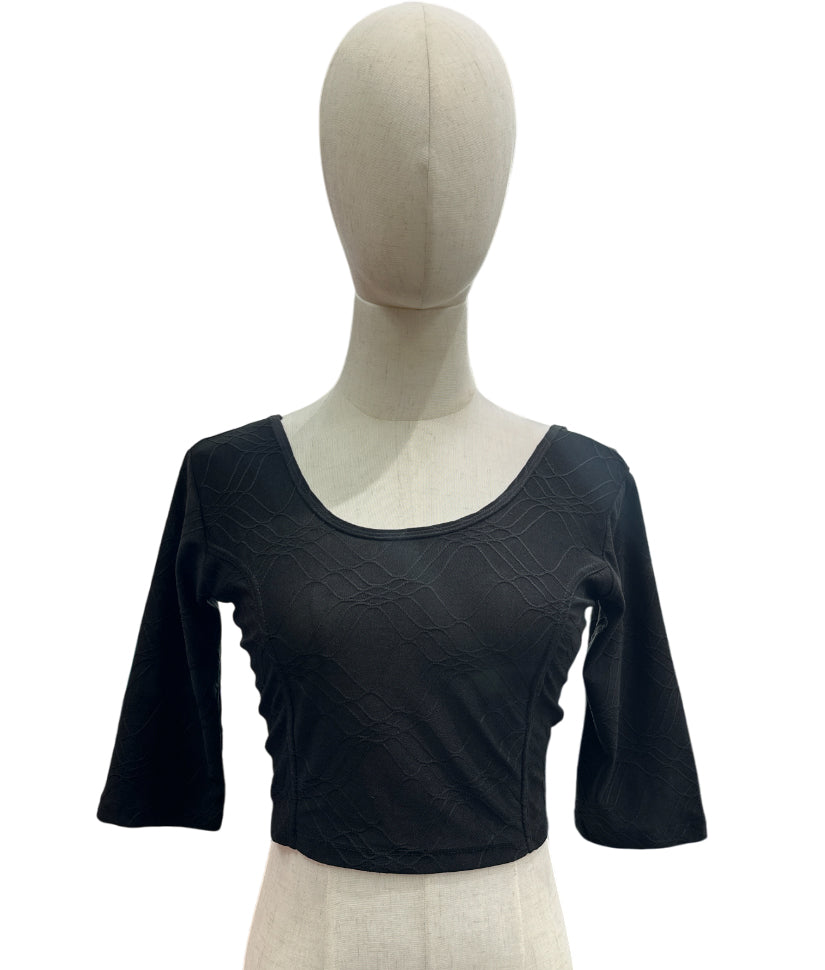 Stretchable Blouse Black