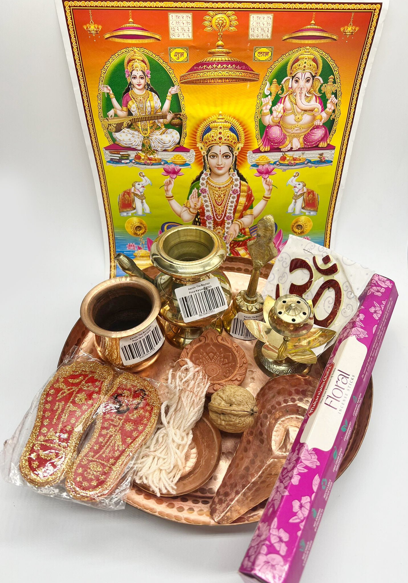 Laxmi Puja Thali Set