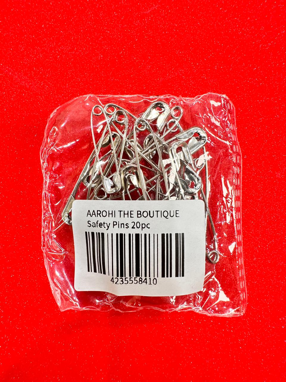 Safety Pins 20 Pc Pack