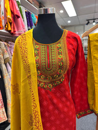 Cotton Kurtha set Size 44 (2XL) 5 Design