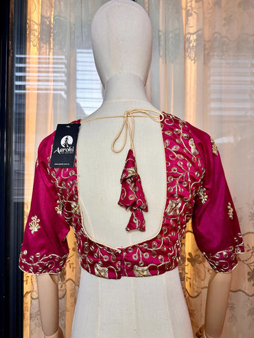 Full Embroidery Blouse 3 Color 38-42