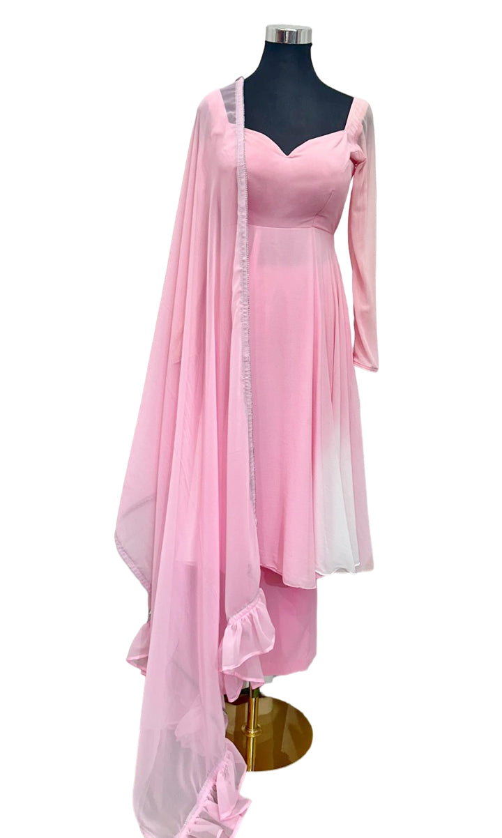 Anarkali Baby-Pink